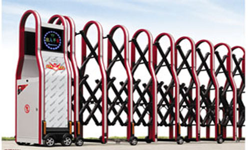 電動伸縮門展示